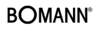 Логотип фирмы Bomann в Буйнакске